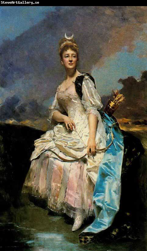 Raimundo de Madrazo y  Garreta MARQUISE D'HERVEY SAINT DENYS